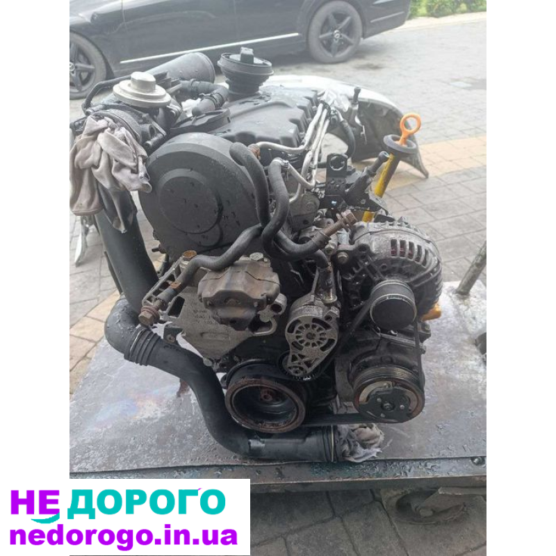 Мотор BKC 2.0 TDI для Passat B6, Touran, Audi. Відмінний стан, 2008 рік, дизель, об'єм 2.0 л.
