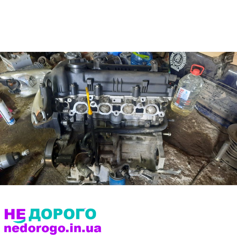 Двигун Hyundai G4FC 1.6 бензин, 2015 рік, об'єм 1.6 л. для автомобілів Hyundai та Kia.