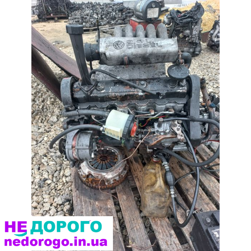 Двигун Volkswagen T4 2.4 AAB, 1990 рік, 2.4 л, бензин.