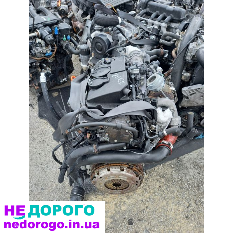 Мотор Volkswagen Caddy 1.9-2.0 BLS BKC BST SDI TDI T5, дизель, 2004-2015 рр., 1.9-2.0 л.