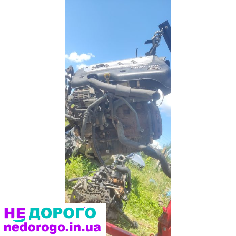 Двигун Hyundai Tucson Santa Fe Kia Sportage Carens 2.0 CRDi D4EA, 2005-2010, 2.0 л, дизель.
