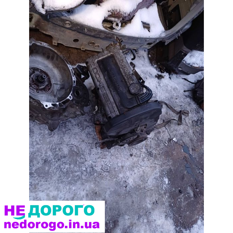 Двигун Mitsubishi 4G63, 2.0 л, бензин, для Mitsubishi Eclipse, випущений в Україні.