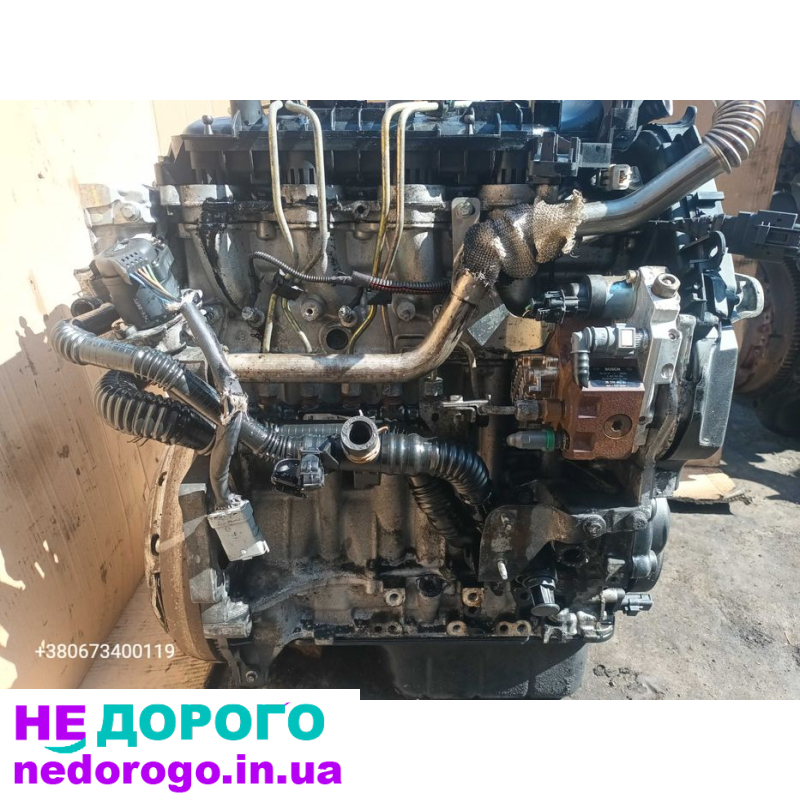 Мотор Peugeot 1.6 HDI 10JB61 9HZ, Партнер Берлінго, 2009, 1.6 л, дизель.