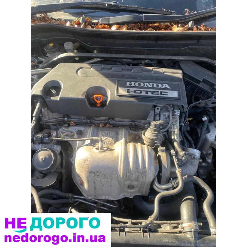 Двигун Honda N22B1 2,2 дизель для Accord 8 CU, 2008 р.в., об'єм 2,2 л, паливо - дизель.