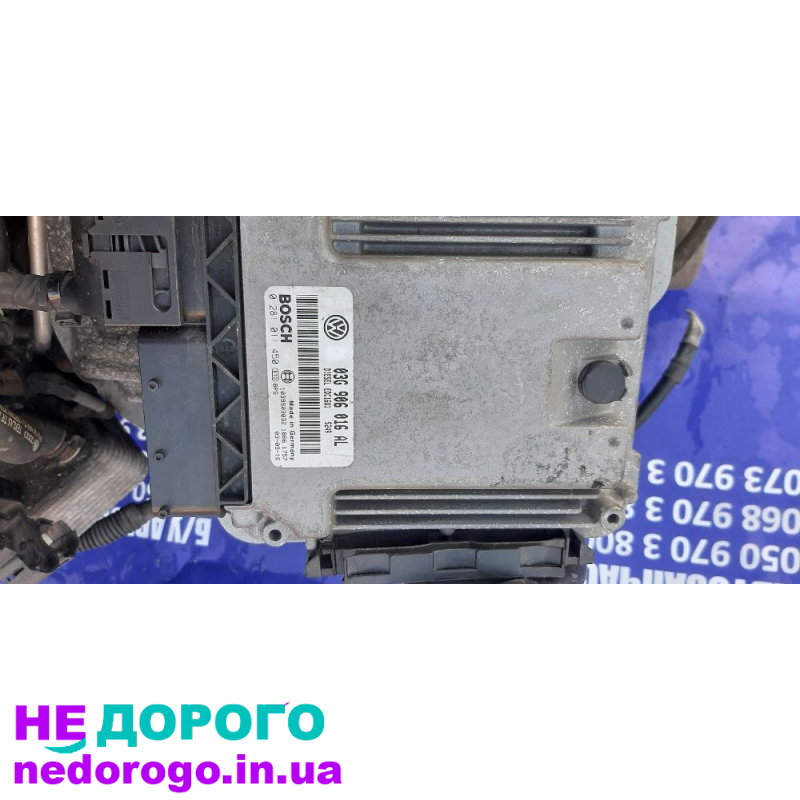 Моторний агрегат TDI 2.0 136 К.С AZV для Volkswagen Touran, Skoda Passat, Seat. Виробництво Volkswagen.