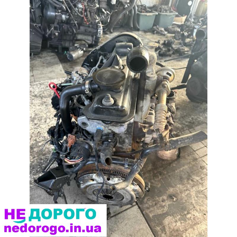 Мотор VW 1.9 TDI 1Z AHU AFN, 1990-2000 рр., дизель, 1896 см3, Volkswagen Seat Skoda.