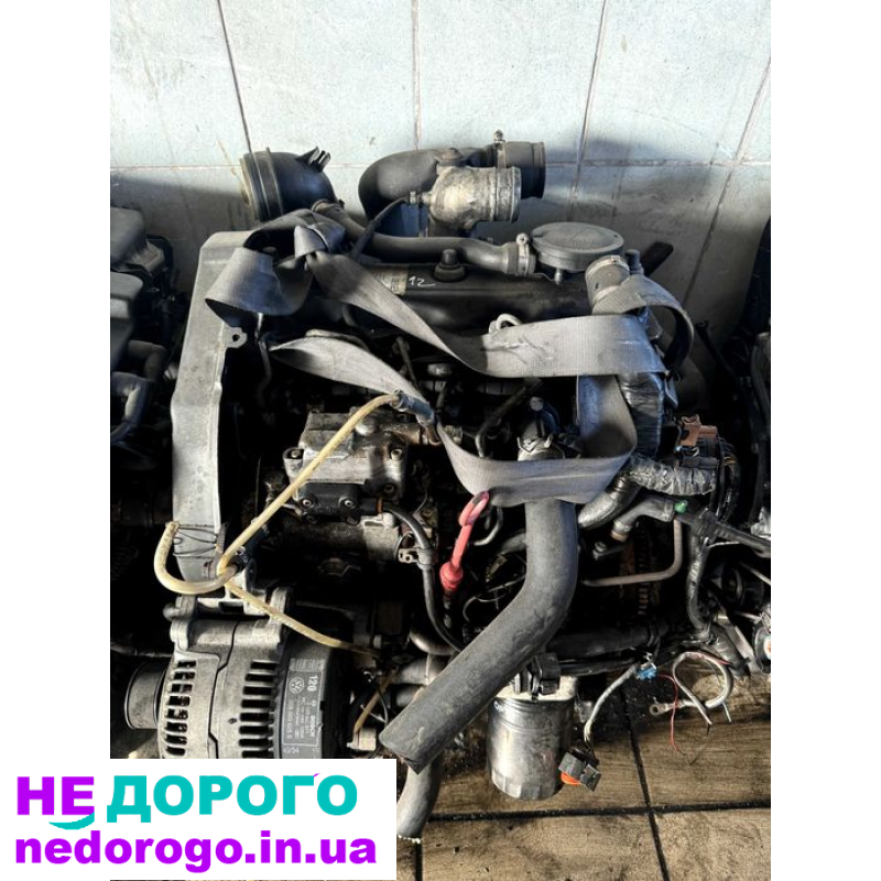 Мотор VW 1.9 TDI 1Z AHU AFN, 1990-2000 рр., дизель, 1896 см3, Volkswagen Seat Skoda.