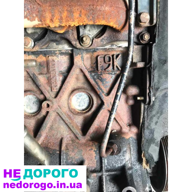 Мотор ДВС Рено 1,9DCI F9A F9Q F9K для Меган Трафик Лагуна Опель Виваро, 2000-2010, 1,9 л, дизель.