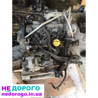 Мотор ДВС Рено 1,9DCI F9A F9Q F9K для Меган Трафик Лагуна Опель Виваро, 2000-2010, 1,9 л, дизель.