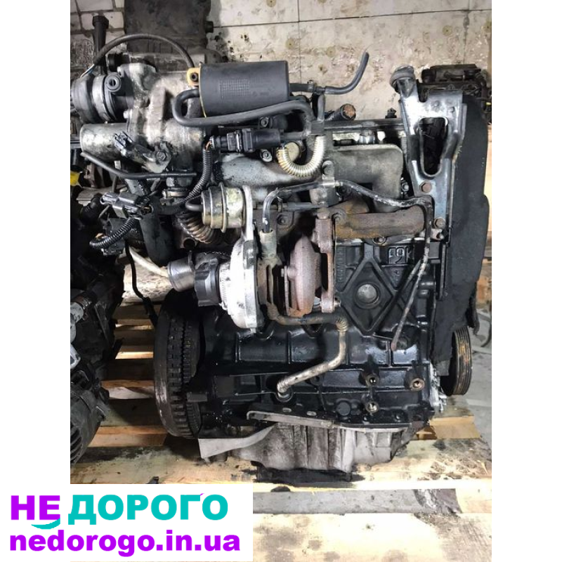 Мотор ДВС Renault 1,9 DCI для Трафік, Лагуна, Опель Віваро. Об'єм 1,9 л, дизельне паливо, випуск 2001-2014 р. Дніпро.