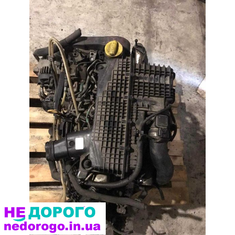 Мотор ДВС Renault K9K 714.802 736, 1,5DCI, 2014, дизель.