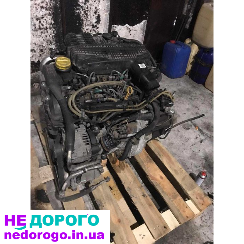 Мотор ДВС Renault K9K 714.802 736, 1,5DCI, 2014, дизель.