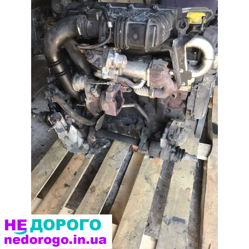 Мотор ДВС Renault K9K 714.802 736, 1,5DCI, 2014, дизель.