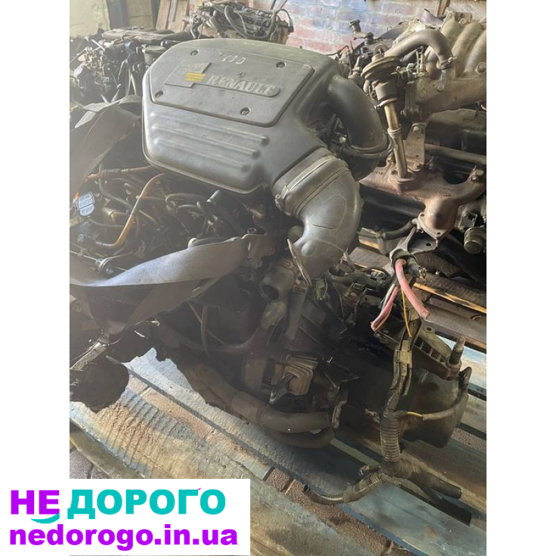 Мотор ДВС Renault Kangoo 1.9 дизель, Харків, Україна.