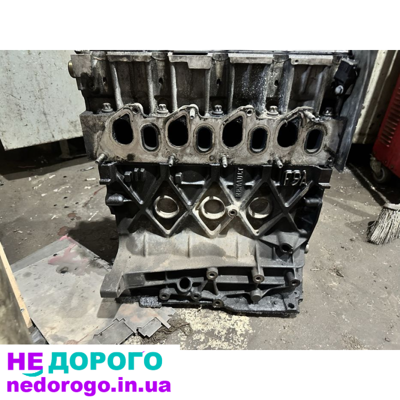 Двигун Мотор F9A 1.9 TDI для RENAULT, випущений у 2000 році, об'єм 1.9 л, працює на дизельному паливі.
