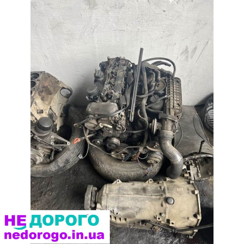 Двигун Мерседес W210 2.2 611 1999 2.2 л дизель. Двигун Мерседес W211 2.7 647 2003 2.7 л дизель.