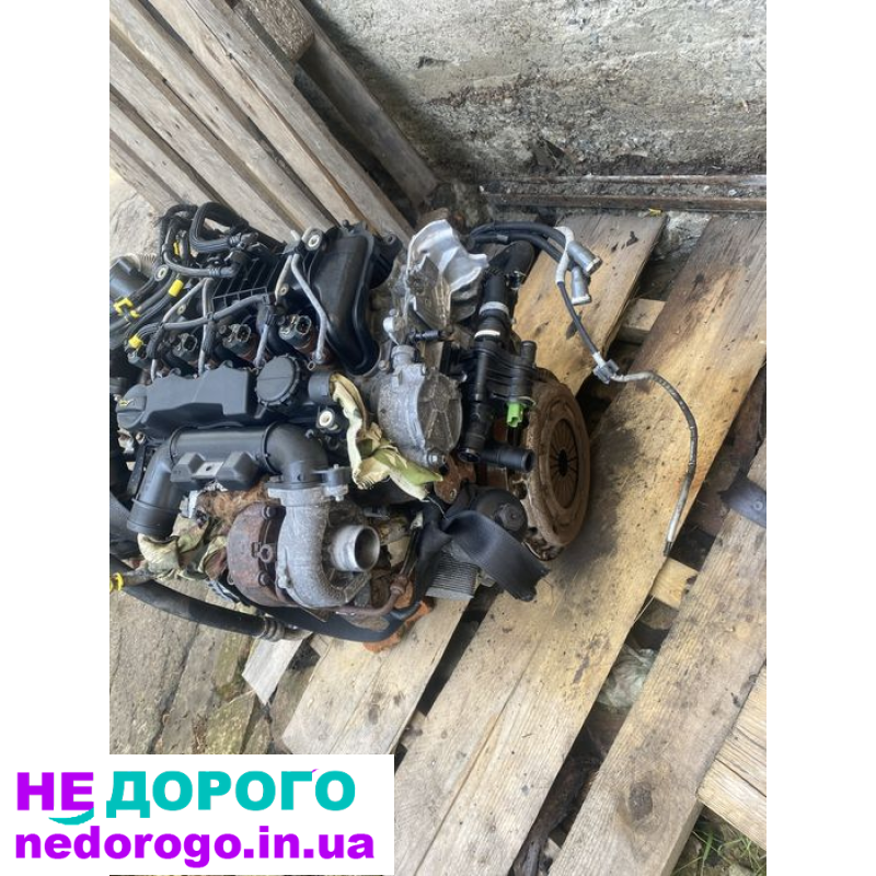 Мотор комплектний Peugeot Citroen Ford 1.6 hdi (9HZ) 2004 1.6 дизель.