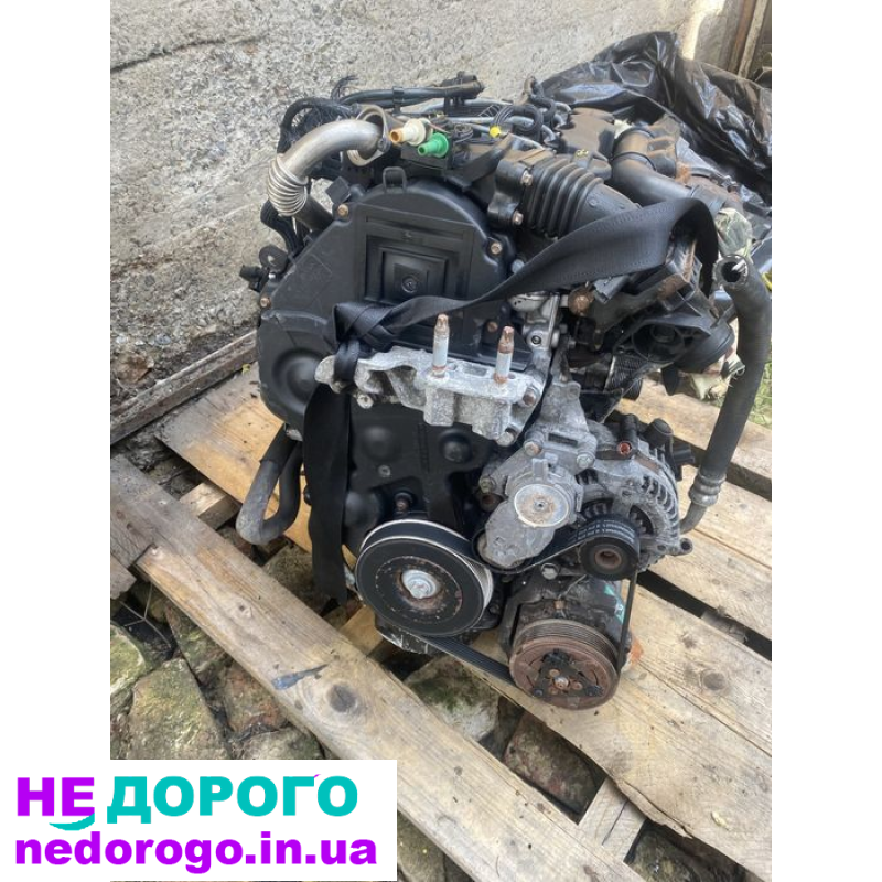 Мотор комплектний Peugeot Citroen Ford 1.6 hdi (9HZ) 2004 1.6 дизель.