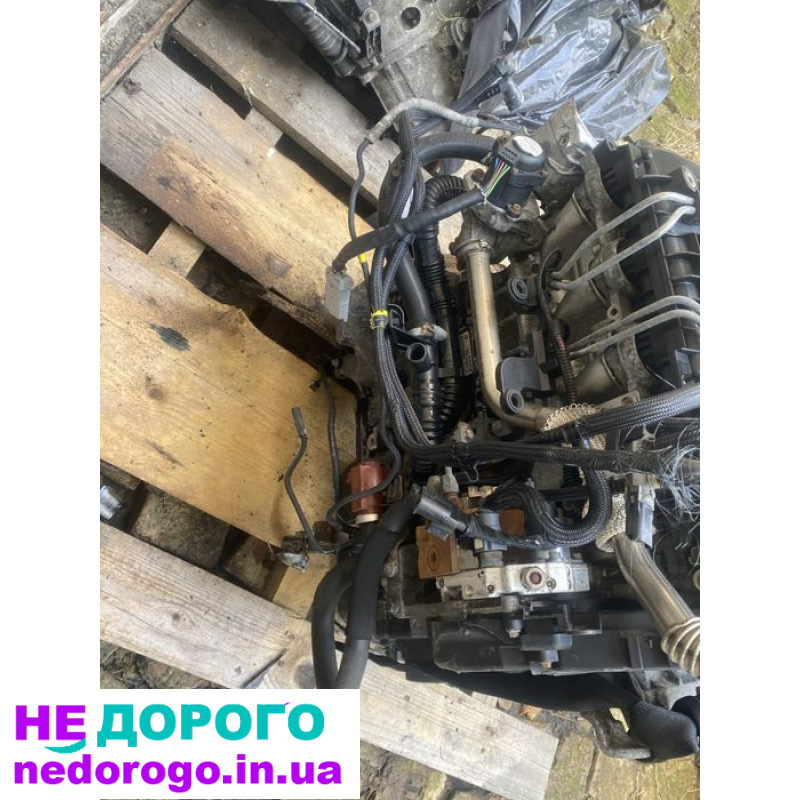 Мотор комплектний Peugeot Citroen Ford 1.6 hdi (9HZ) 2004 1.6 дизель.
