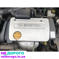 Двигун X16XEL Opel Astra G Zafira A Combo Corsa Meriva, 2000 рік, 1.6 л, бензин.