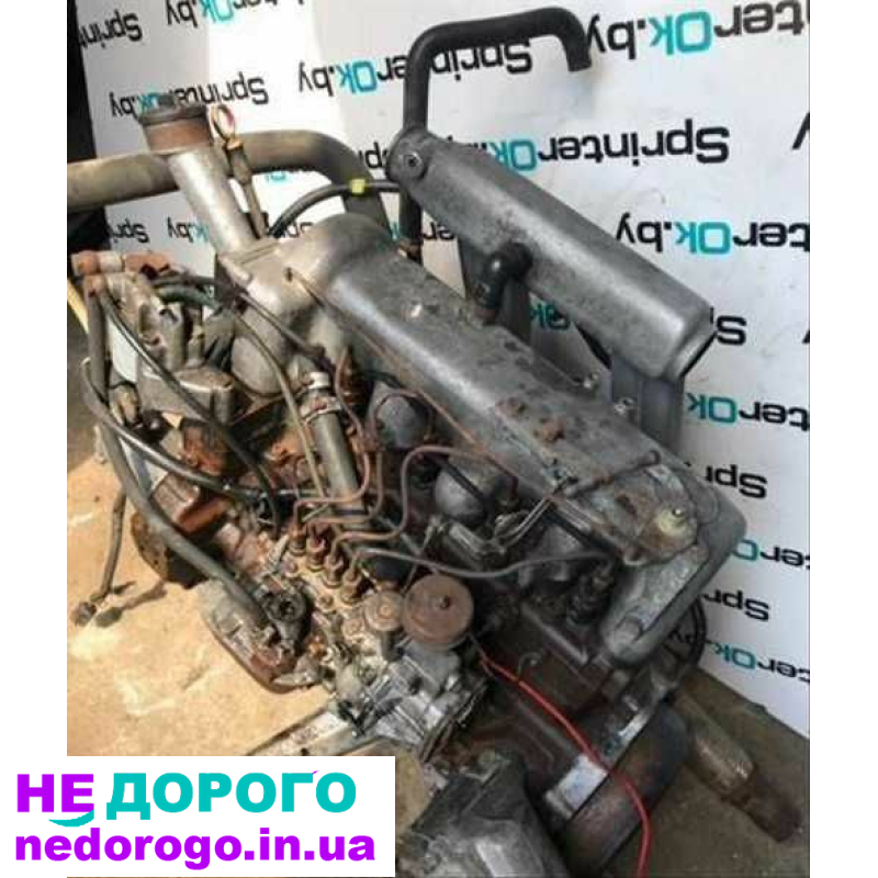 Двигун Mercedes OM616, 2,4 дизель, 1970-х, 2,4 л, дизель.