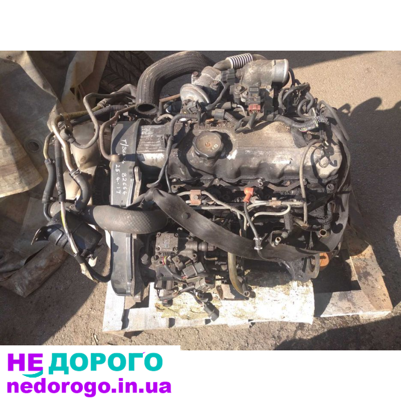 Мотор Mitsubishi L200 2004, 2.5 л дизель.