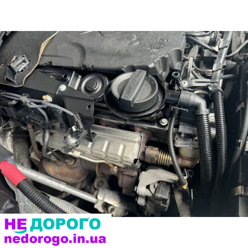 Двигун BMW N47D20C, 2.0 дизель, встановлений на моделях F30 та E90, випущений в Україні.