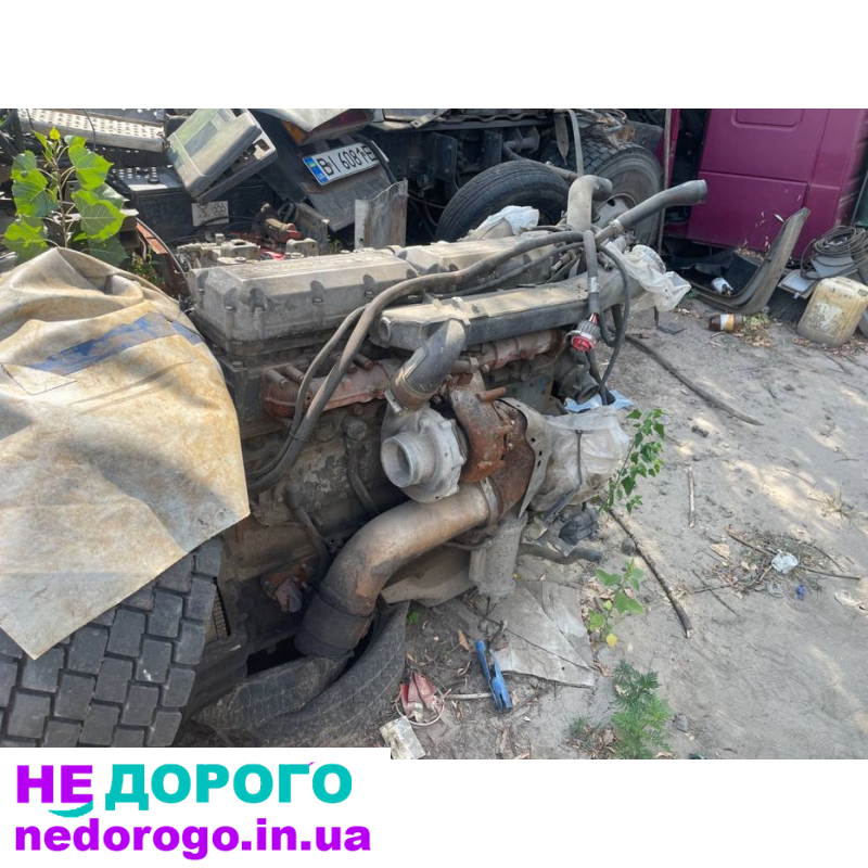 Двигун DAF XF 430 Euro 2, 2000 рік, 12.6 л, дизель.