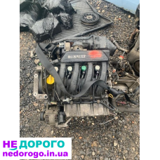 Двигун Renault K4M 1.6 16V, випущений для моделей Kangoo, Scenic, Megan, Logan, Sandero.