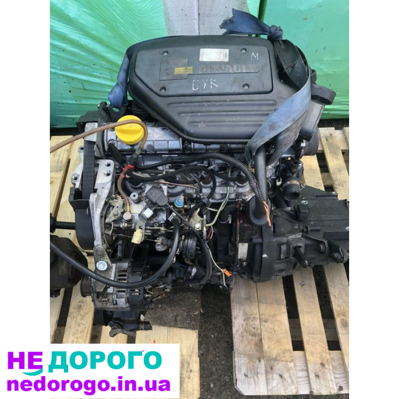 Мотор Рено Кенго 1.9д F8T 1997 1.9 дизель.