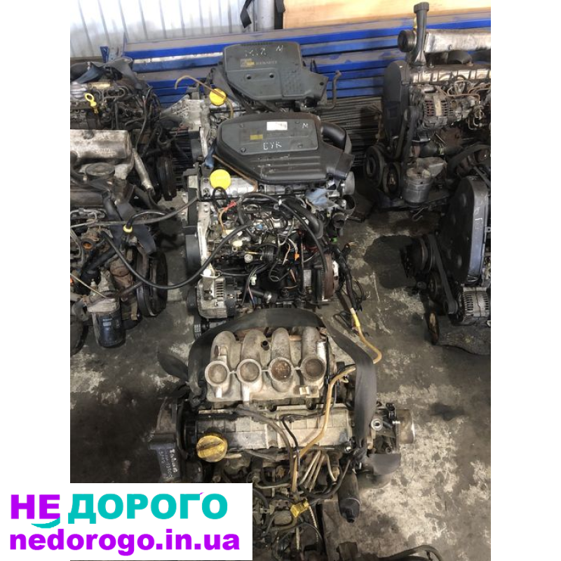 Мотор Рено Кенго 1.9д F8T 1997 1.9 дизель.