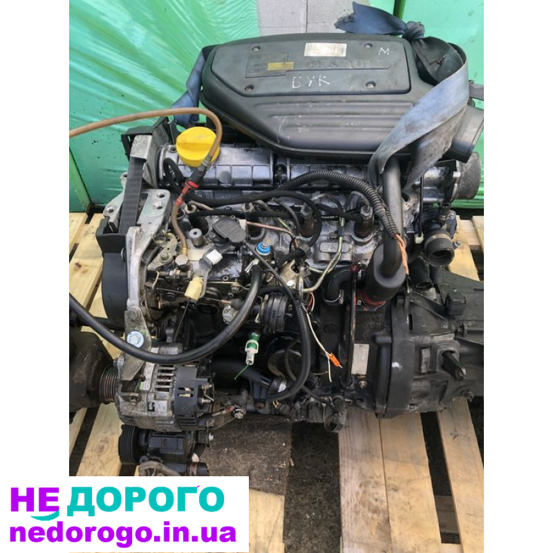 Мотор Рено Кенго 1.9д F8T 1997 1.9 дизель.