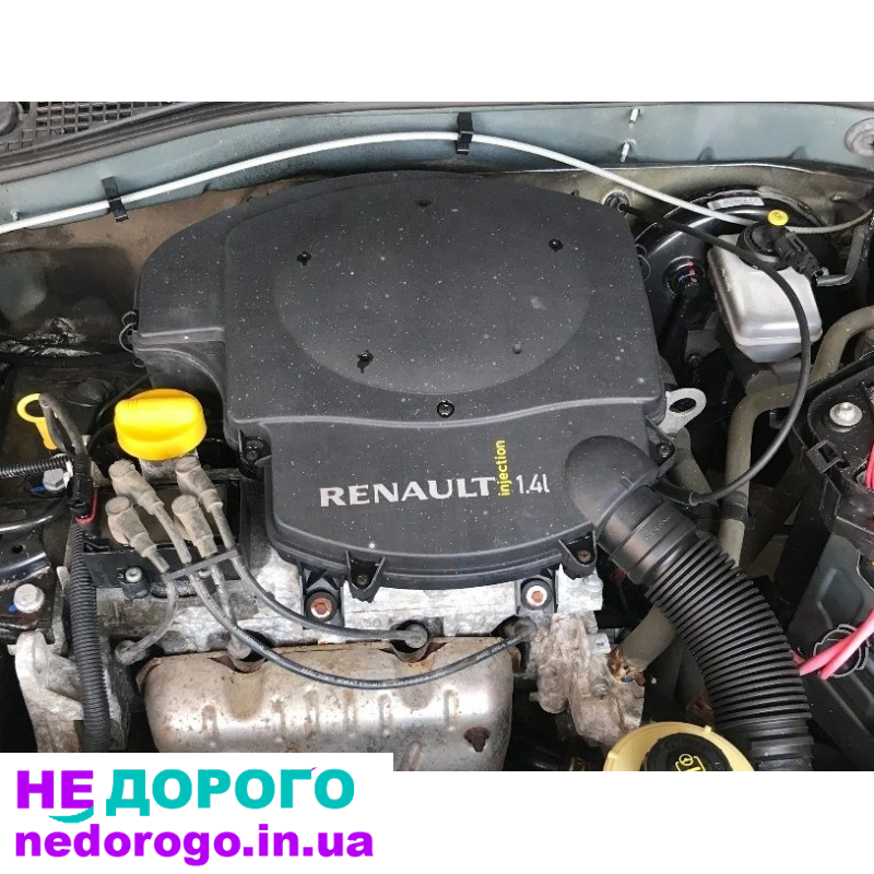 Двигун Renault K4M, 1,6 бензин, 8 клапанів, для Dacia Sandero Logan, випущений в Україні.