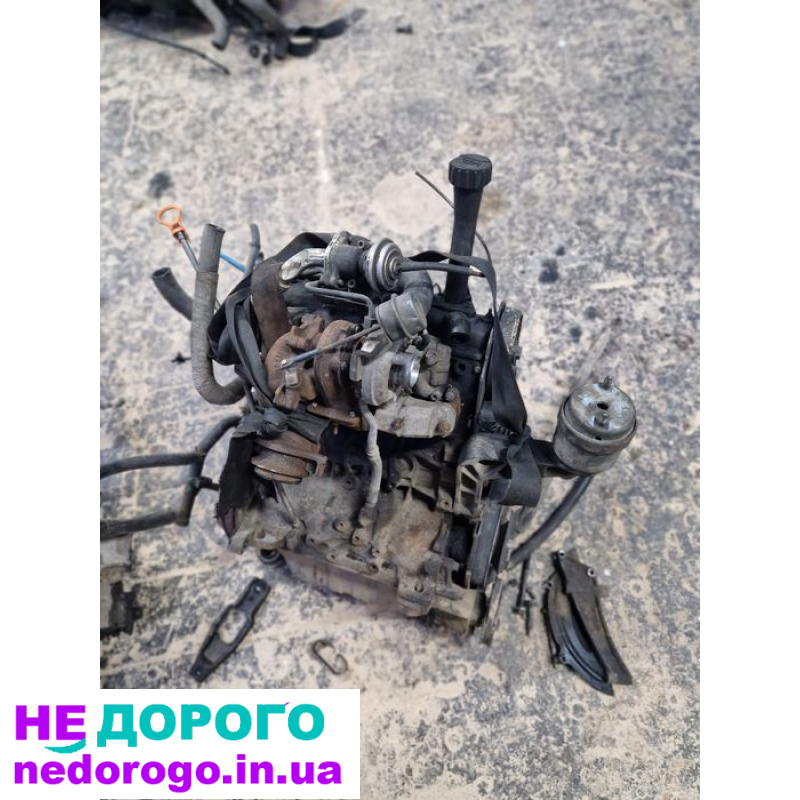 Двигун Volkswagen T4 1.9 TDI, 1995 рік, 1.9 л, дизель.