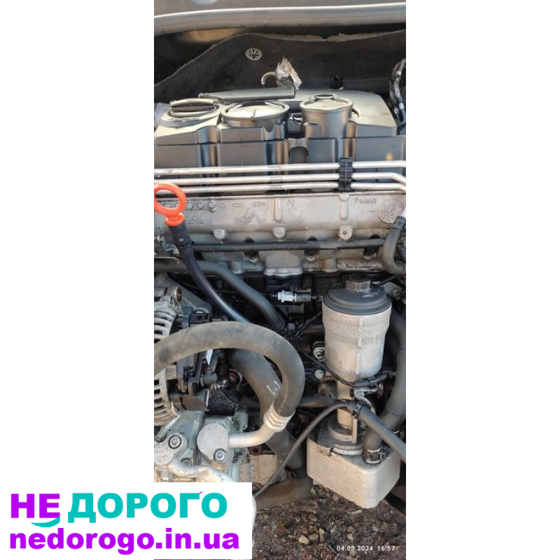 Двигун VW Golf 2.0 TDI, 2008, дизель, 2.0 л.