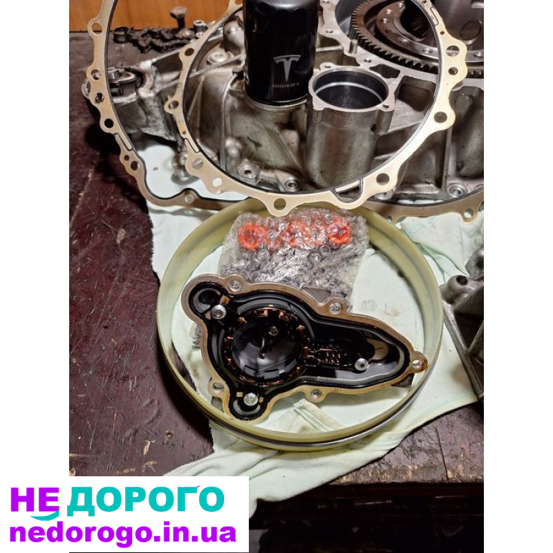 Мотор задний Тесла модел У,3 в разборе на запчасти