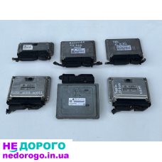 Блок управління двигуном EBU Skoda Fabia 2 Roomster 2007 1.4 бензин.
