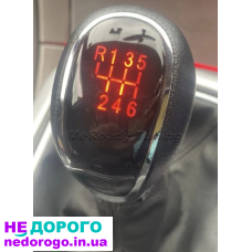 Нова Ручка коробки передач лед-підсвіткою механіка 6ст. Шевроле/Опель