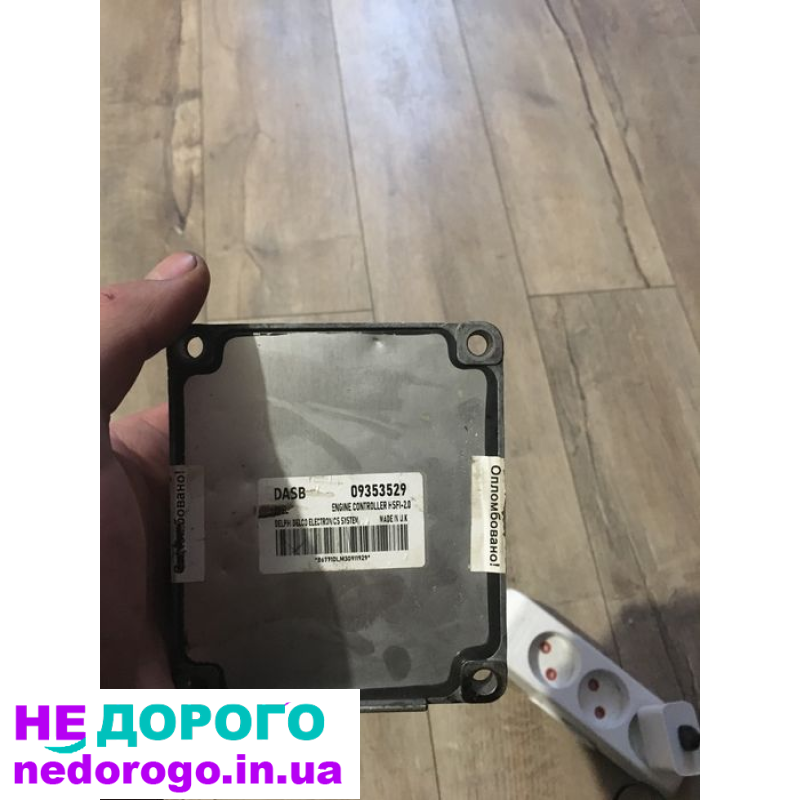 Блок двигуна чіп Opel Vectra B 1.6 16v 2000р.