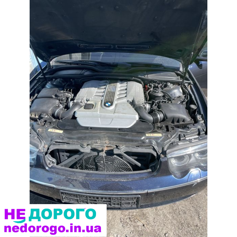 Двигун BMW N73B60 для моделей E65, E66, об'єм 6.0 л, бензин, випуск 2002-2008 рр.