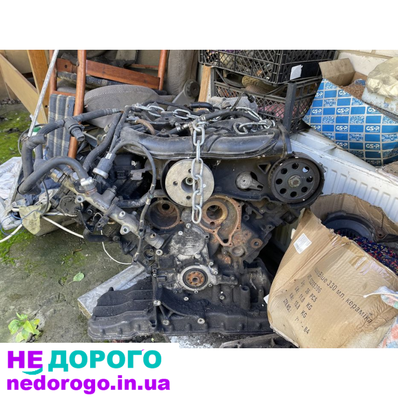 Двигун Audi A6 C6 3,0 дизель, 2008 р.в., 3,0 л. Гарантія якості. Доставка по Україні.