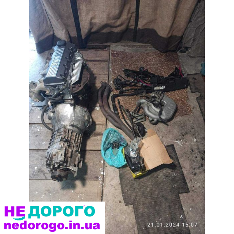 Двигун BMW М43В18 з навісним в зборі: М43В18, 1998, 1.8 л, бензин.