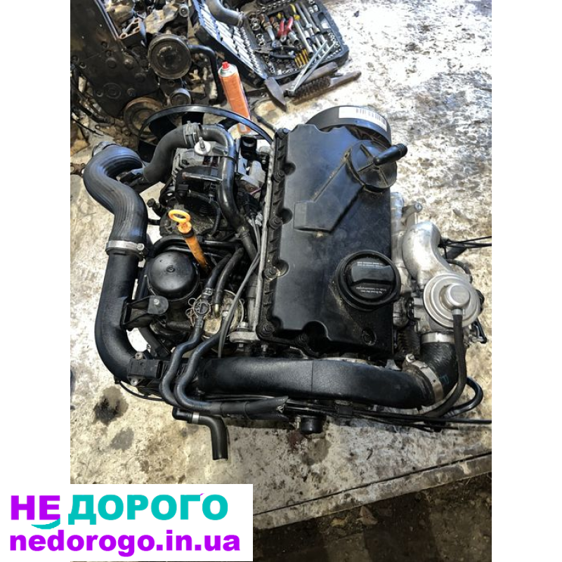 Двигун Volkswagen 1.9 AVB, 2004 рік, дизель, об'єм 1.9 л.