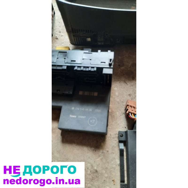ЕБУ двигуна Mercedes OM606, W210, 1996, 3.0 л дизель. ЕБУ АКПП722.6 та АБС українською.