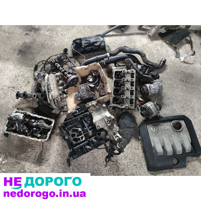Продам мотор в розборі  1.9тді з машини jetta 5 BXEB