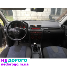 Мазда 3, 2005 р., 1.6 бензин, двигун, коробка передач, кузов, електрика, підвіска, диски, фари, бампер, двері, скло, салон, руль.