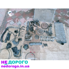 Двигун Citroen Jumpy 1.9 тд 2005 1.9 л дизель. Генератор, стартер, турбіна, радіатор, паливний насос, форсунки, турбокомпресор.