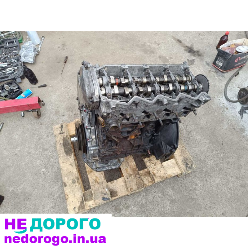 Мотор Nissan X-Trail 2.2 дизель, 2005 рік, об'єм двигуна 2.2 л, паливо - дизель.