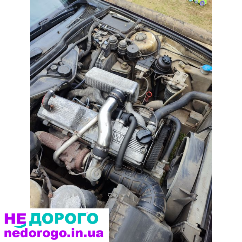 Двигун BMW M21, модель 524 td, випущений у 1990 році, об'єм 2.4 л, працює на дизельному паливі.