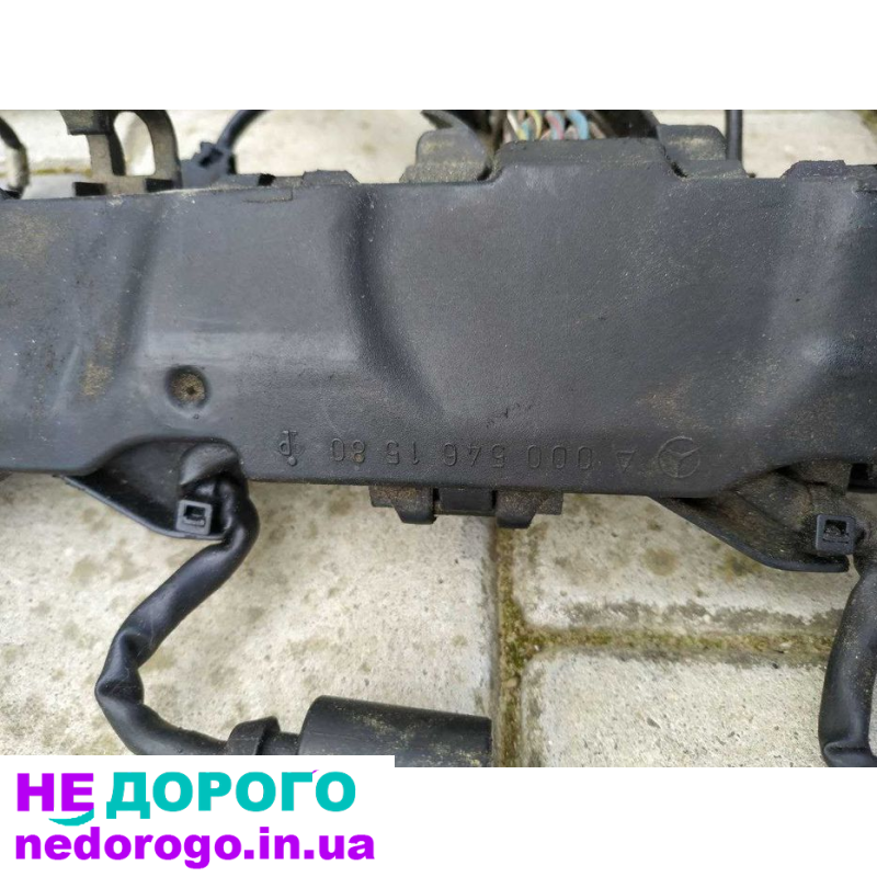 Проводка мотора Mercedes-Benz ОМ647 2.2cdi: Мотор, ОМ647, 2003, 2.2л, дизель.